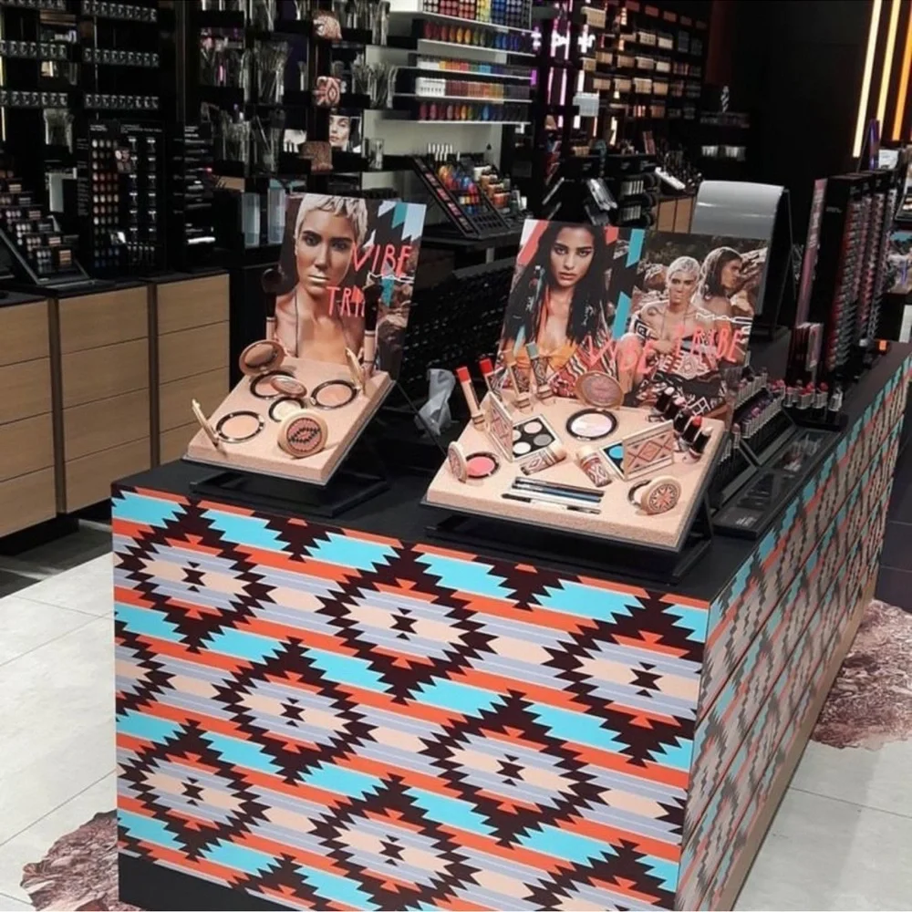 MAC Vibe Tribe Collection Bandana Scarf Aztec Pint Limited Edition - Picture 2 of 6